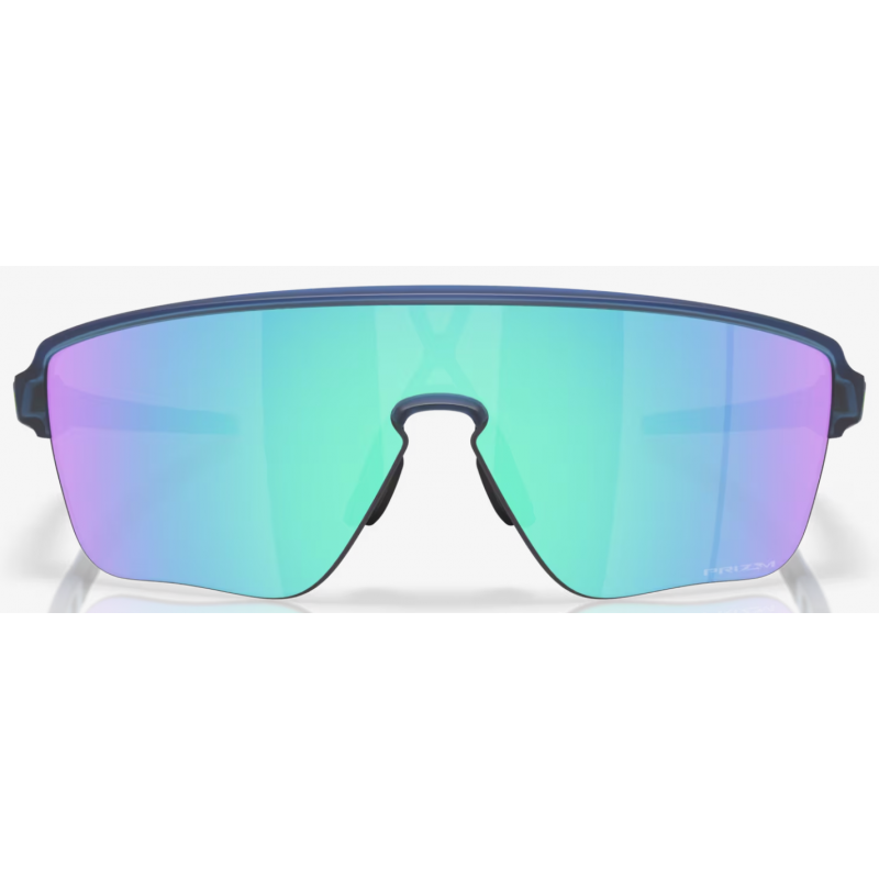 Oakley Corridoio SQ Matte Trasparente Blu lente Prizm Zaffiro