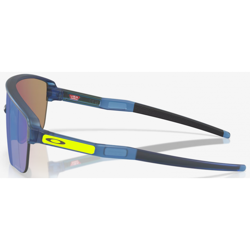 Oakley Corridoio SQ Matte Trasparente Blu lente Prizm Zaffiro