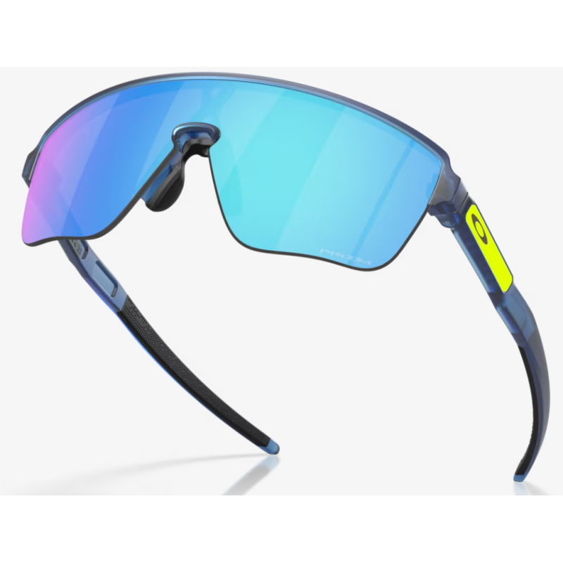 Oakley Corridoio SQ Matte Trasparente Blu lente Prizm Zaffiro