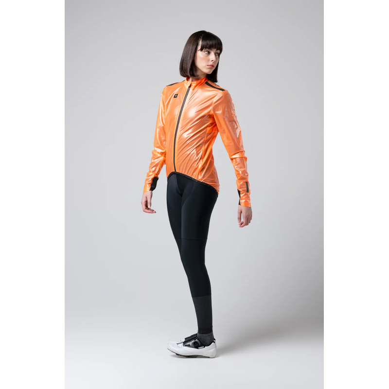 Gobik Pluvia 2.0 Blazing Orange unisex chaqueta ligera impermeable