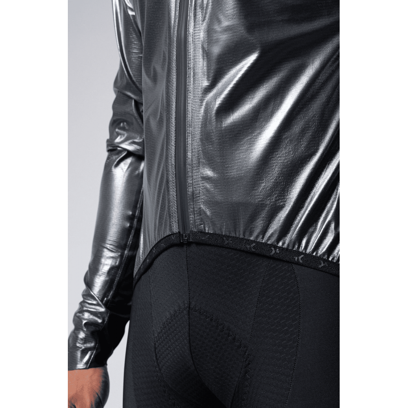 Gobik Pluvia 2.0 True Black unisex chaqueta ligera impermeable