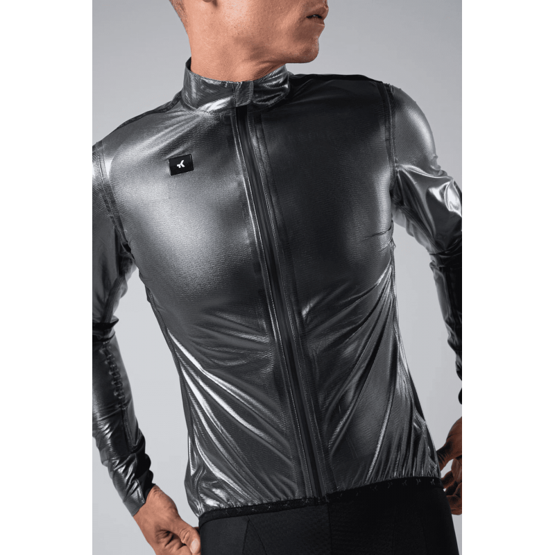 Gobik Pluvia 2.0 True Black unisex chaqueta ligera impermeable