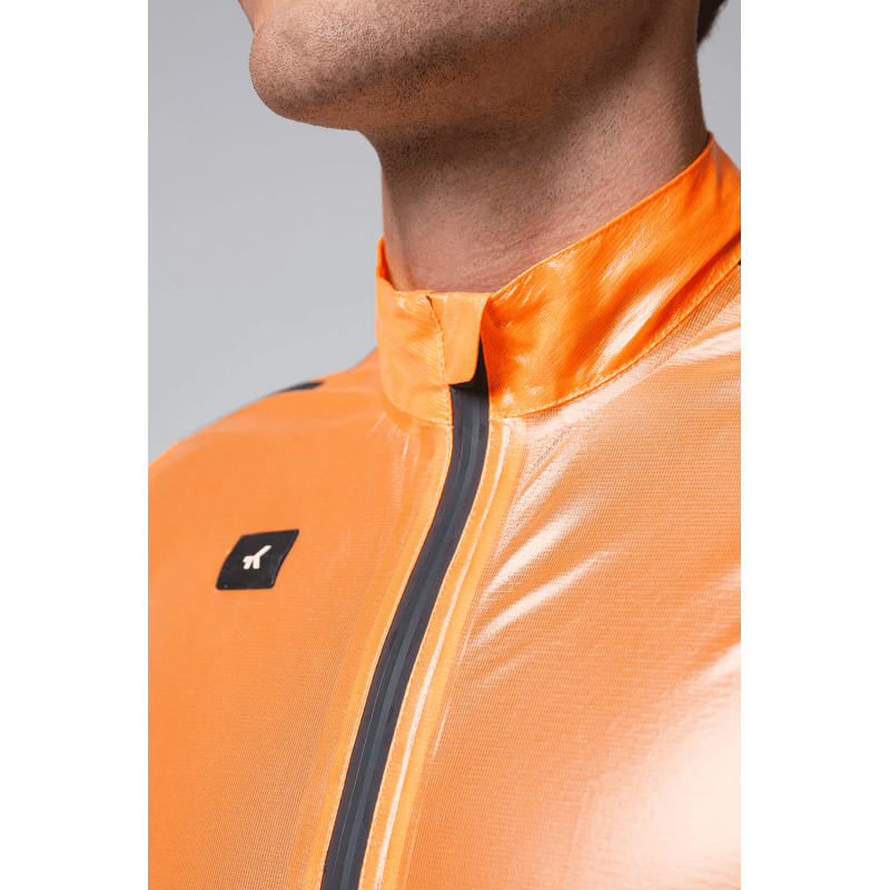 Gobik Pluvia 2.0 Blazing Orange giacca leggera impermeabile unisex
