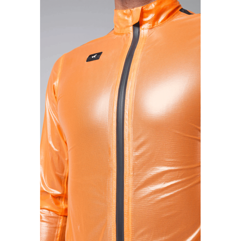 Gobik Pluvia 2.0 Blazing Orange giacca leggera impermeabile unisex