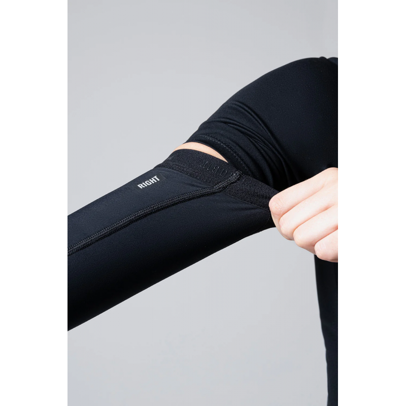 Gobik Haru 2.0 Pitch Black unisex manguitos ligeros térmicos