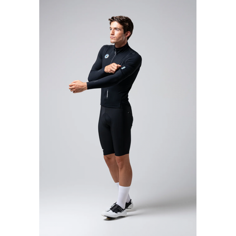 Gobik Haru 2.0 Pitch Black unisex manguitos ligeros térmicos