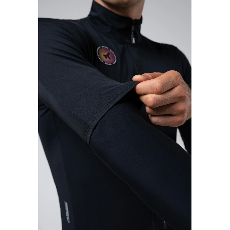 Gobik Haru 2.0 Pitch Black unisex manguitos ligeros térmicos