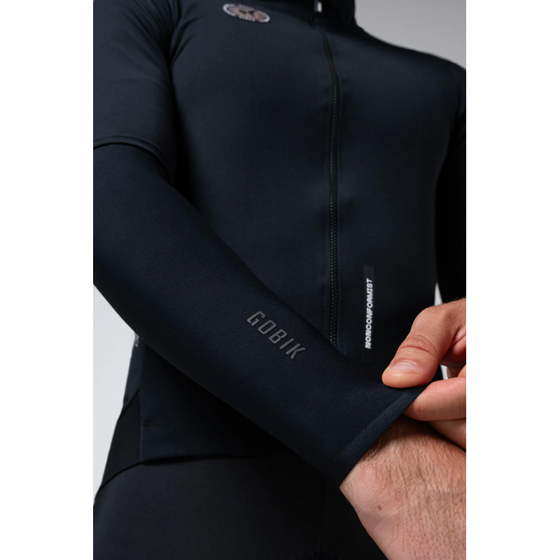 Gobik Kaba 2.0 Pitch Black unisex manguitos térmicos - envío 24h