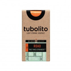 Tubolito Road 700c SV 42mm valvola presta nera camera - spedizione 24h