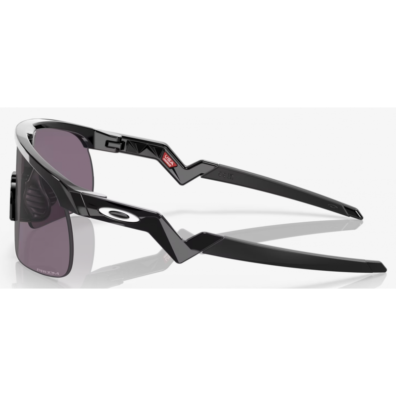 Oakley Resistor lucido nero lente prizm grigia OJ9010-0123