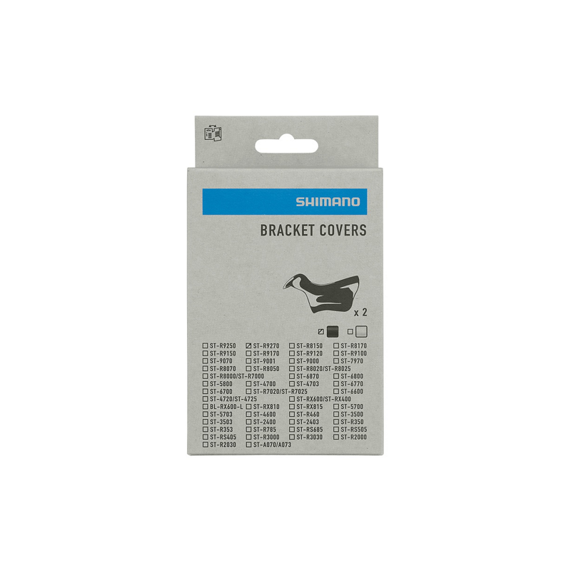 Shimano R9270 Gomma coprimud (Par) nero - spedizione 24h