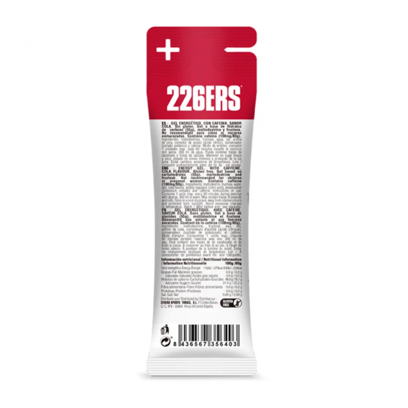 226ERS High Fructose Gel 80g – Energía con Fructosa para Deportistas