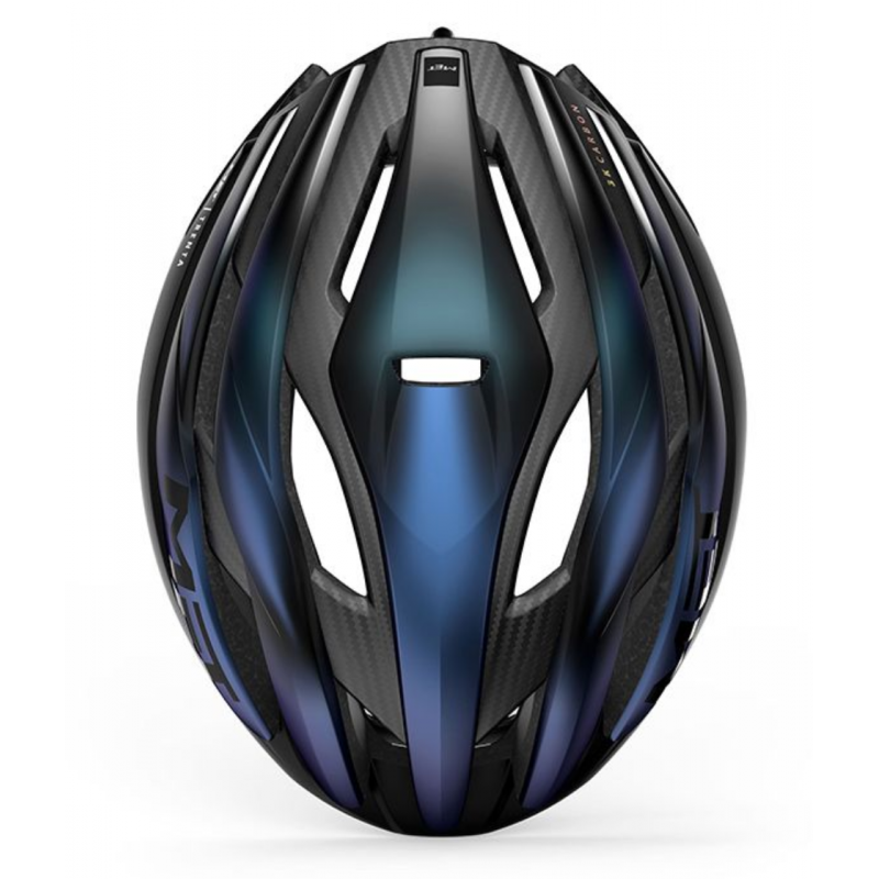 Met Trenta 3K Carbon Mips blu iridescente opaco - spedizione 24h