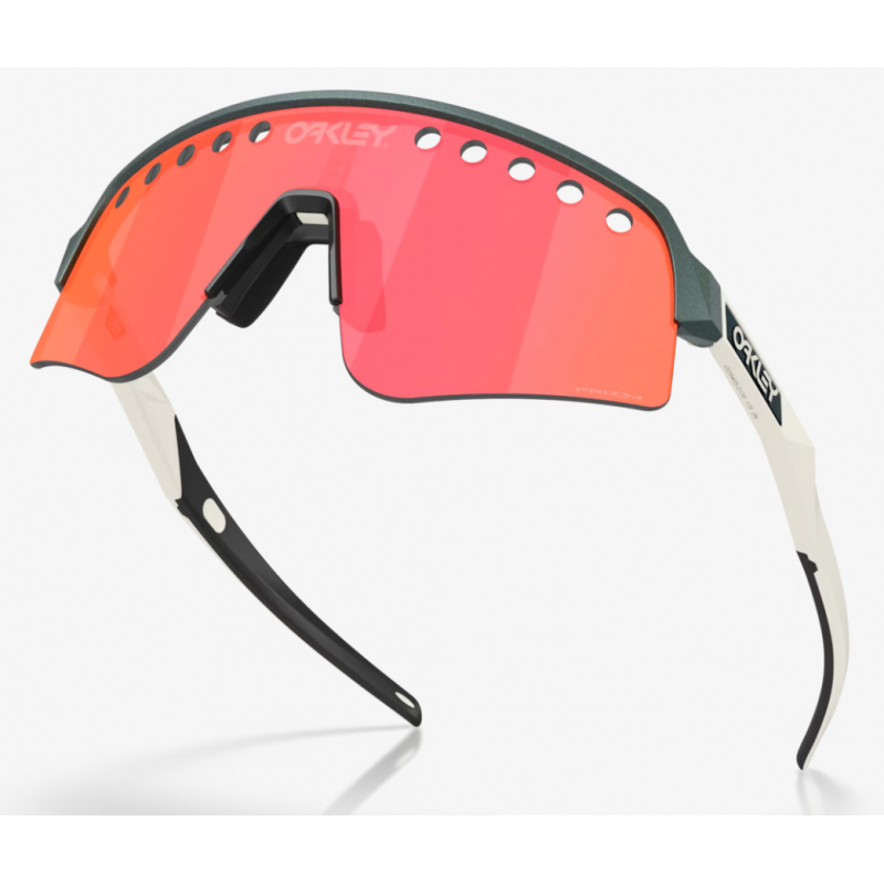 Oakley Sutro Lite Sweep matte silver/blue colorshift prizm trail torch