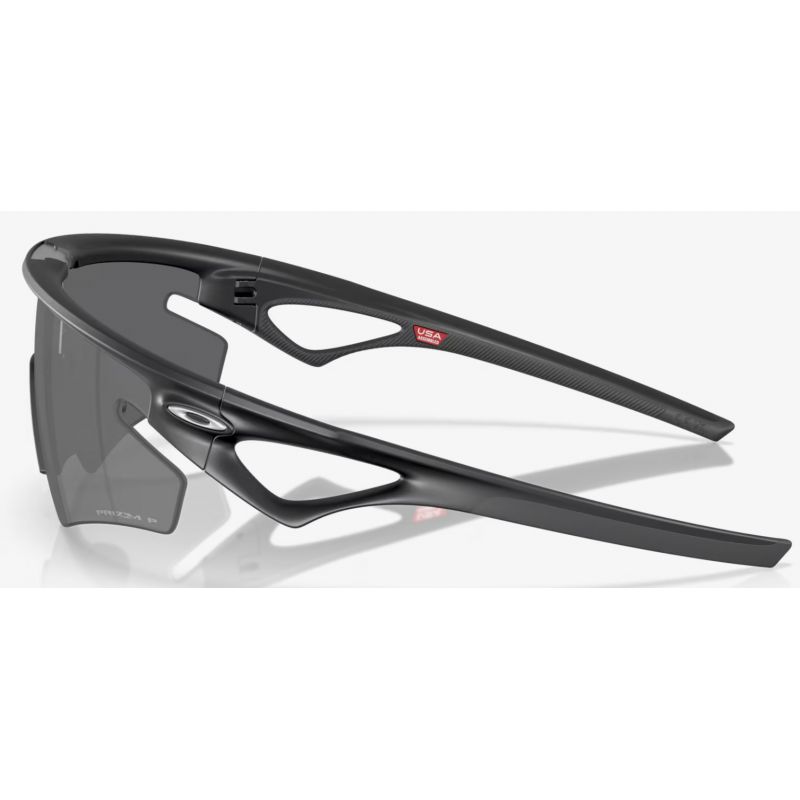 Oakley Sphaera Slash opaco nero lente Prizm Black polarizzata 949901