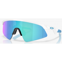 Oakley Resistor Sweep lucido bianco lente prizm zaffiro OJ9015-0128