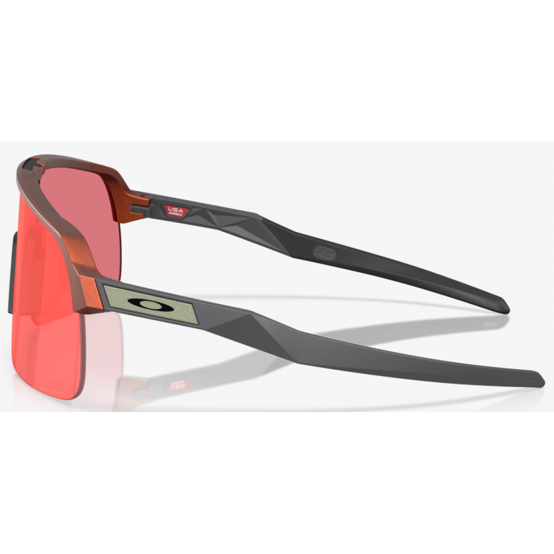 Oakley Sutro Lite Forge Collection arancio fuoco lente prizm trail torch