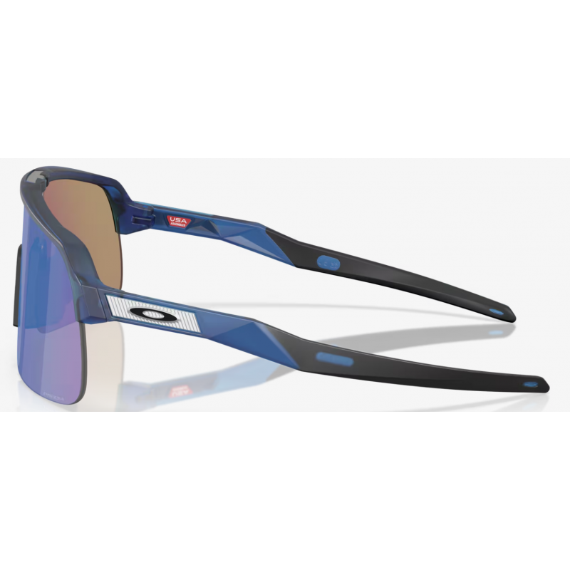 Oakley Sutro Lite S opaco trasparente blu lente prizm zaffiro 949603