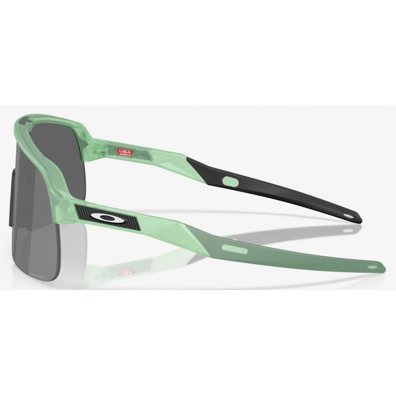 Oakley Lite S Matte Trasparente Giada lente prizm nera OO9496-1134