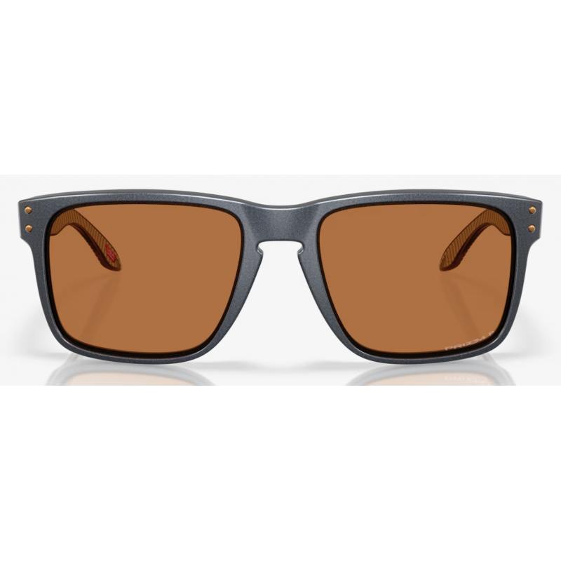 Oakley Holbrook XL Forge Collection blue steel prizm bronze polarized