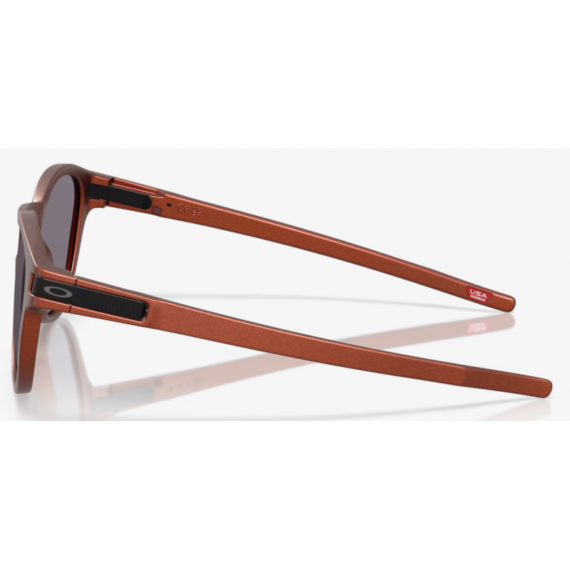 Oakley Latch Forge Collection fire orange lente Prizm Grey Polarized