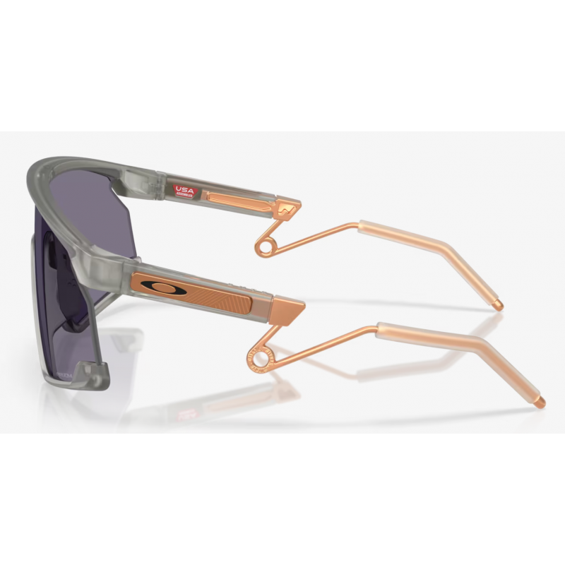 Oakley Bxtr Metal Trasparente Grigio Inchiostro lente Prizm Grigio OO9237-1339