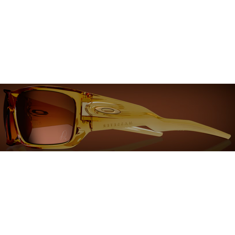 Oakley Masseter Traslucido Light Curry lente Brown Gradient 948608