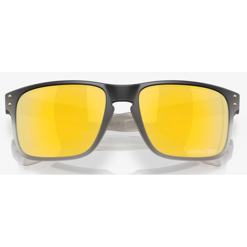 Oakley Holbrook Troy Lee Designs Black Fade lente prizm 24k polarized