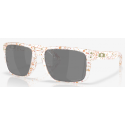 Oakley Holbrook Clear Terrazzo lente Prizm Black Polarized OO9102-AG55