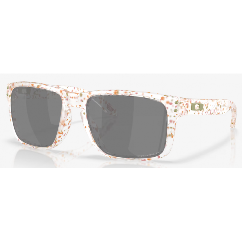 Oakley Holbrook Clear Terrazzo lente Prizm Black Polarized OO9102-AG55