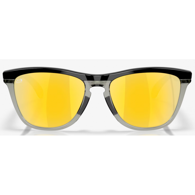 Oakley Frogskins Range Tour De France matte black lente prizm 24k pol