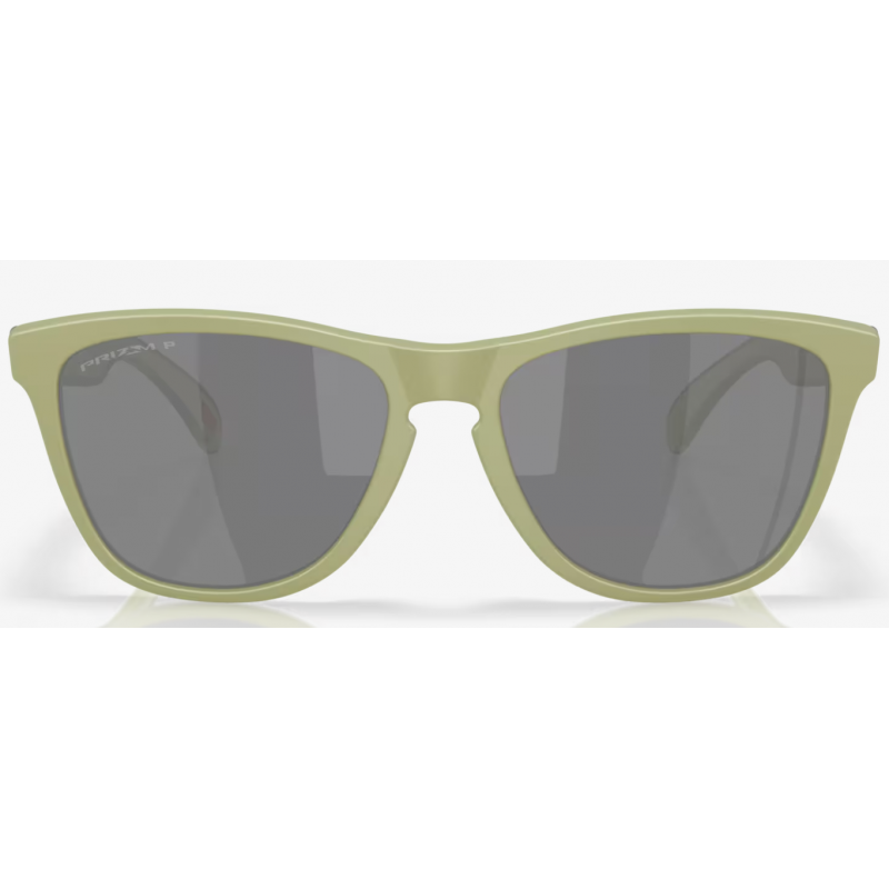 Oakley Frogskins opaco felce lente prizm nera polarizzata OO9013-M255