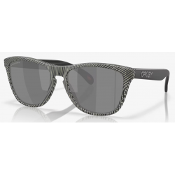 Oakley Frogskins Night Mission in grigio opaco inchiostro impronta prizm nero