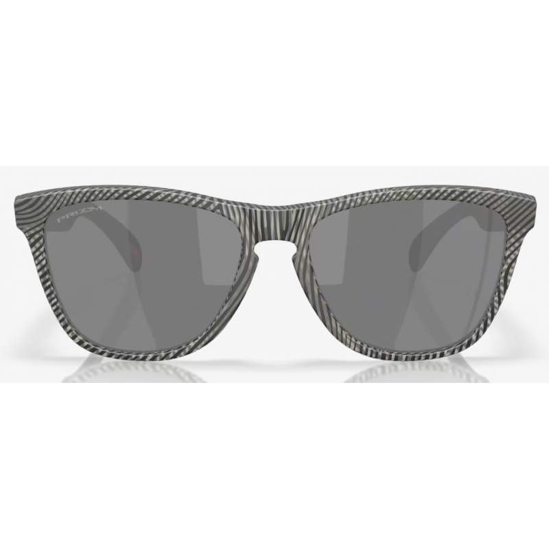 Oakley Frogskins Night Mission in grigio opaco inchiostro impronta prizm nero