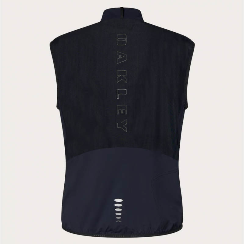 Oakley Endurance Packable Wind Vest 2.0 nero gilet antivento