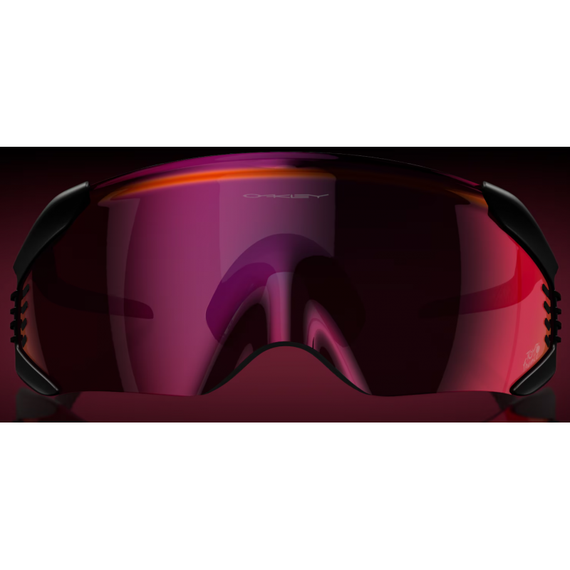 Oakley Velo Kato TDF 2025 nero opaco lente Prizm Road OO9501-0852