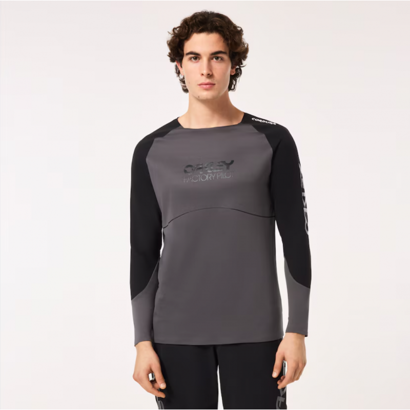 Oakley Maven Scrub Ls negro/gris camiseta manga larga - envío 24h