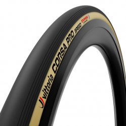 Vittoria Corsa Pro Speed Tubeless Ready nero/marrone copertura