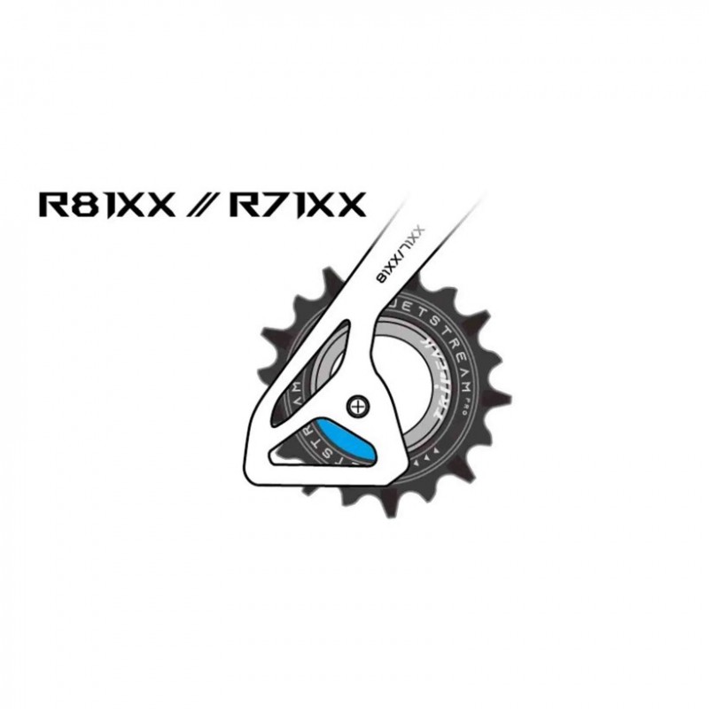 Tripeak Full Ceramic Shimano (Ultegra-105) 12v strada 12-18 nero