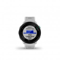 Garmin Forerunner 55 blanco | Reloj GPS para running con entrenamiento adaptativo