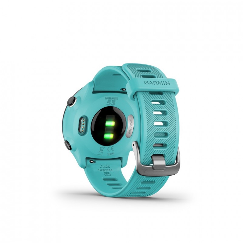 Garmin Forerunner 55 turquesa | Reloj GPS para running con entrenamiento adaptativo