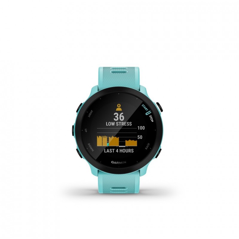 Garmin Forerunner 55 turchese | Orologio GPS per corsa con allenamento adattivo