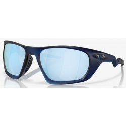 Oakley Lateralis opaco trasparente blu lente prizm deep water pol