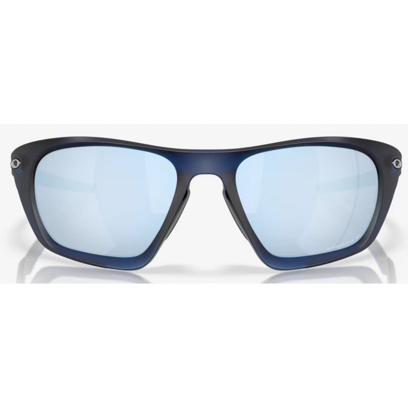 Oakley Lateralis opaco trasparente blu lente prizm deep water pol