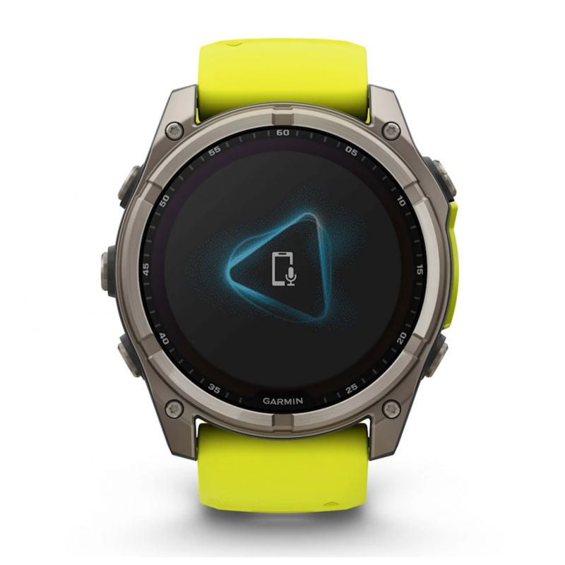 Garmin Fēnix 8 Zafiro Solar 51mm Titanio Gris Amarillo - envío 24h