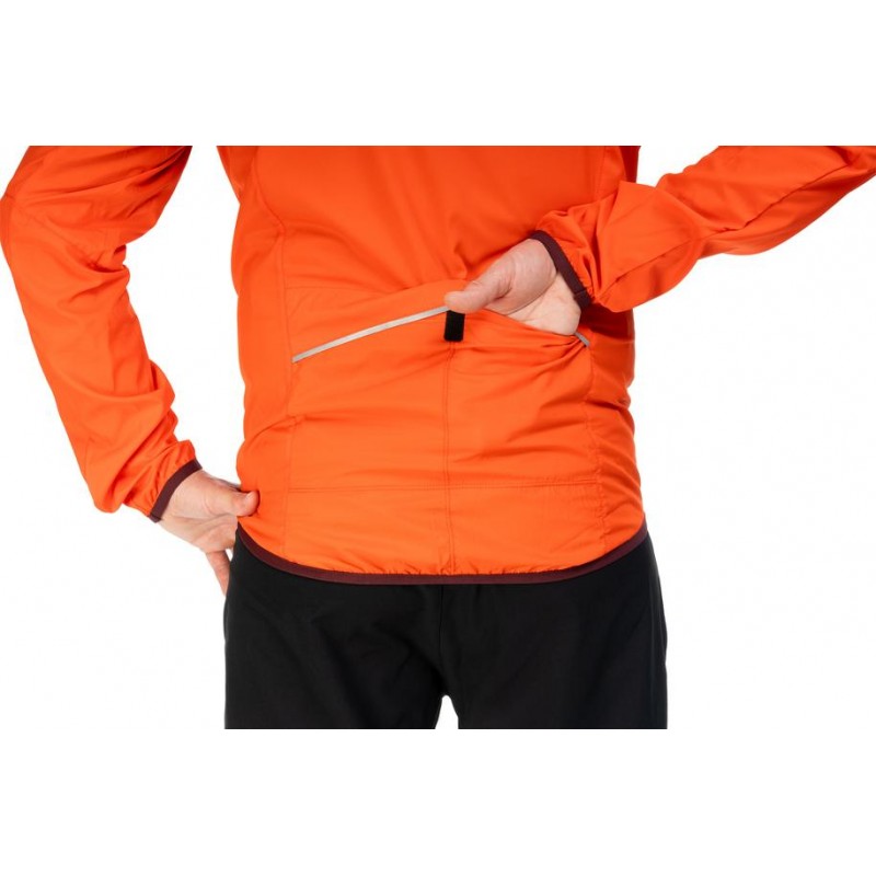 Chaqueta Cortaviento Cube CMPT Roja | Ligera y Resistente ciclismo