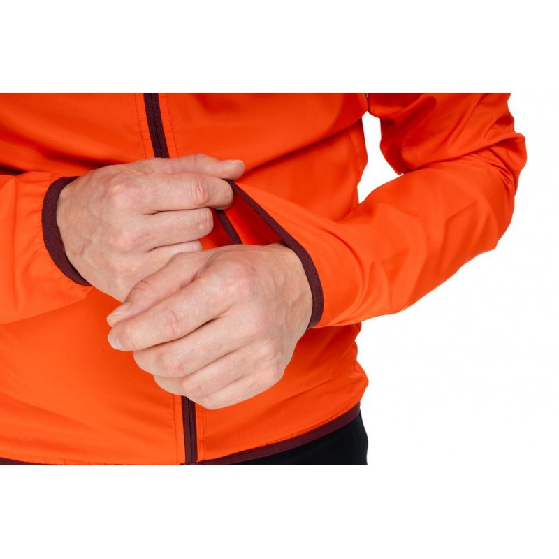 Chaqueta Cortaviento Cube CMPT Rossa | Leggera e Resistente ciclismo