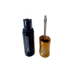 X-Sauce Mechas de neumáticos 3.5 mm negro/dorado - envío 24h
