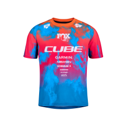 Rfr Rookie Junior X Actionteam maglietta a maniche corte per mtb blu/rosa