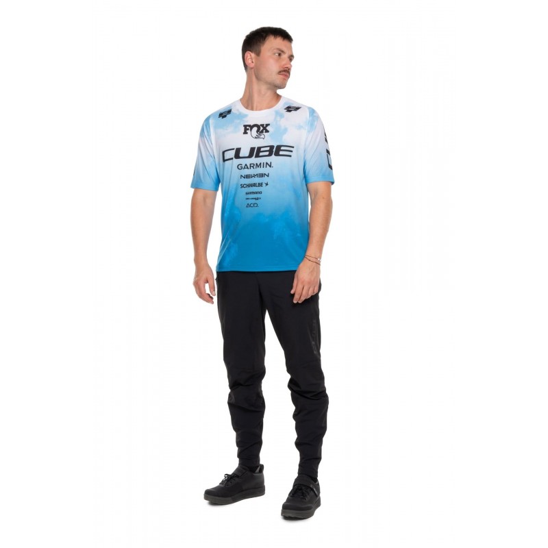 Rfr X Actionteam Blu t-shirt a maniche corte per mtb - spedizione 24h